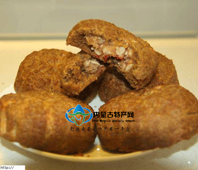 黑面五仁饼