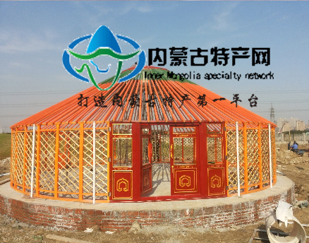 彩绘蒙古包骨架