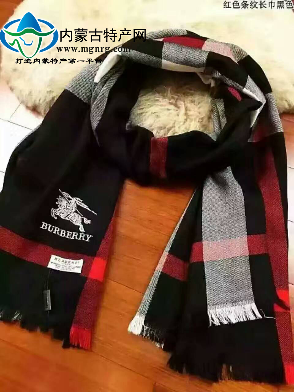 BURBERRY羊绒围巾批发